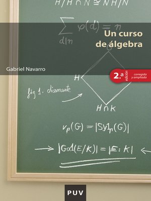cover image of Un curso de álgebra